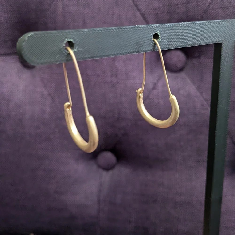 Hoop Drop Earrings - Women Jewelry - Picture 3 of 4